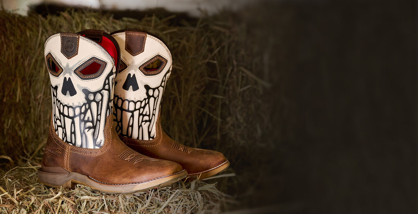 Host Limited Boot in Skull print. 